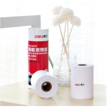 得力（deli）80mm*58mm热敏收银纸/收银机打印纸/超市小票打印纸 28米/卷 50卷/箱 3204